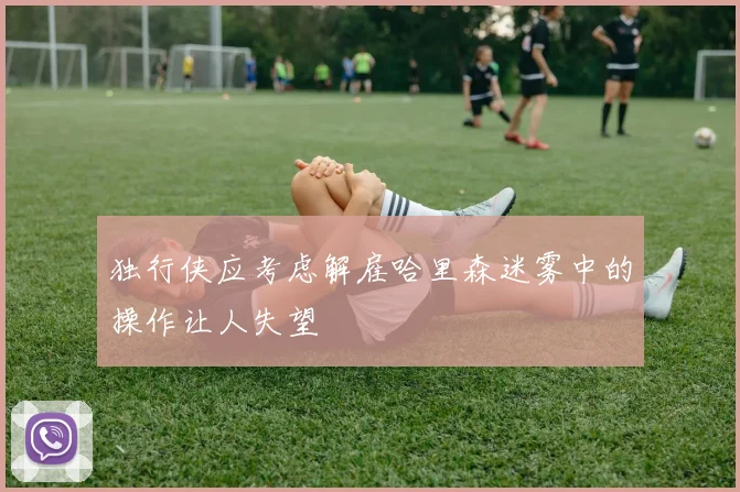 独行侠应考虑解雇哈里森迷雾中的操作让人失望