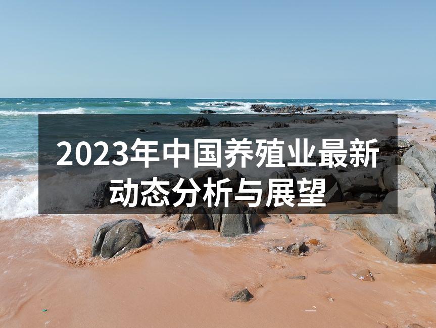 2023年中国养殖业最新动态分析与展望